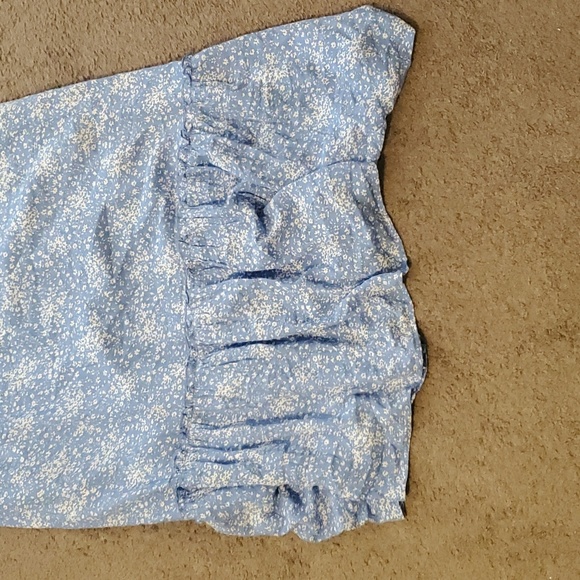 3/$15 Blue maxi dress - Picture 3 of 4